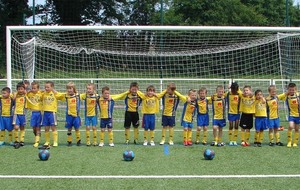 Reprise des entraînements catégorie U6U7
