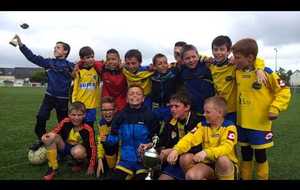U11 vainqueurs à St Mars du Désert  le 08 05 2015