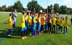 Equipe avec la coupe