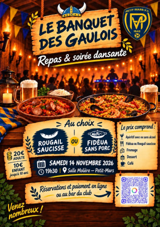 🔥🍻 LE BANQUET DES GAULOIS DU PMFC ! 🍻🔥